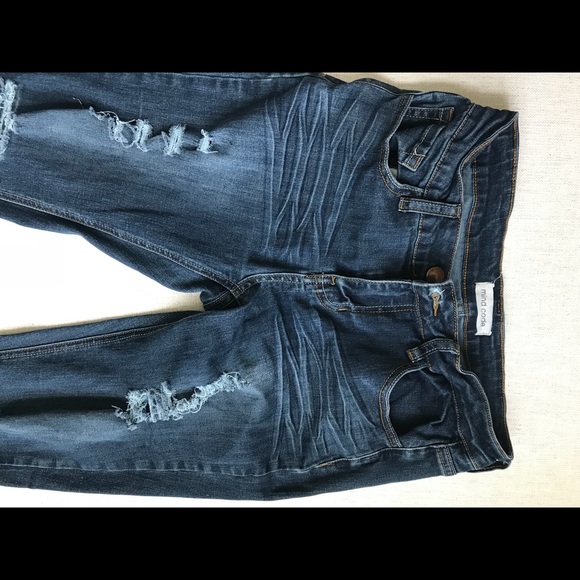 Mind code stretch skinny destroyed jeans size 9 - Picture 7 of 8